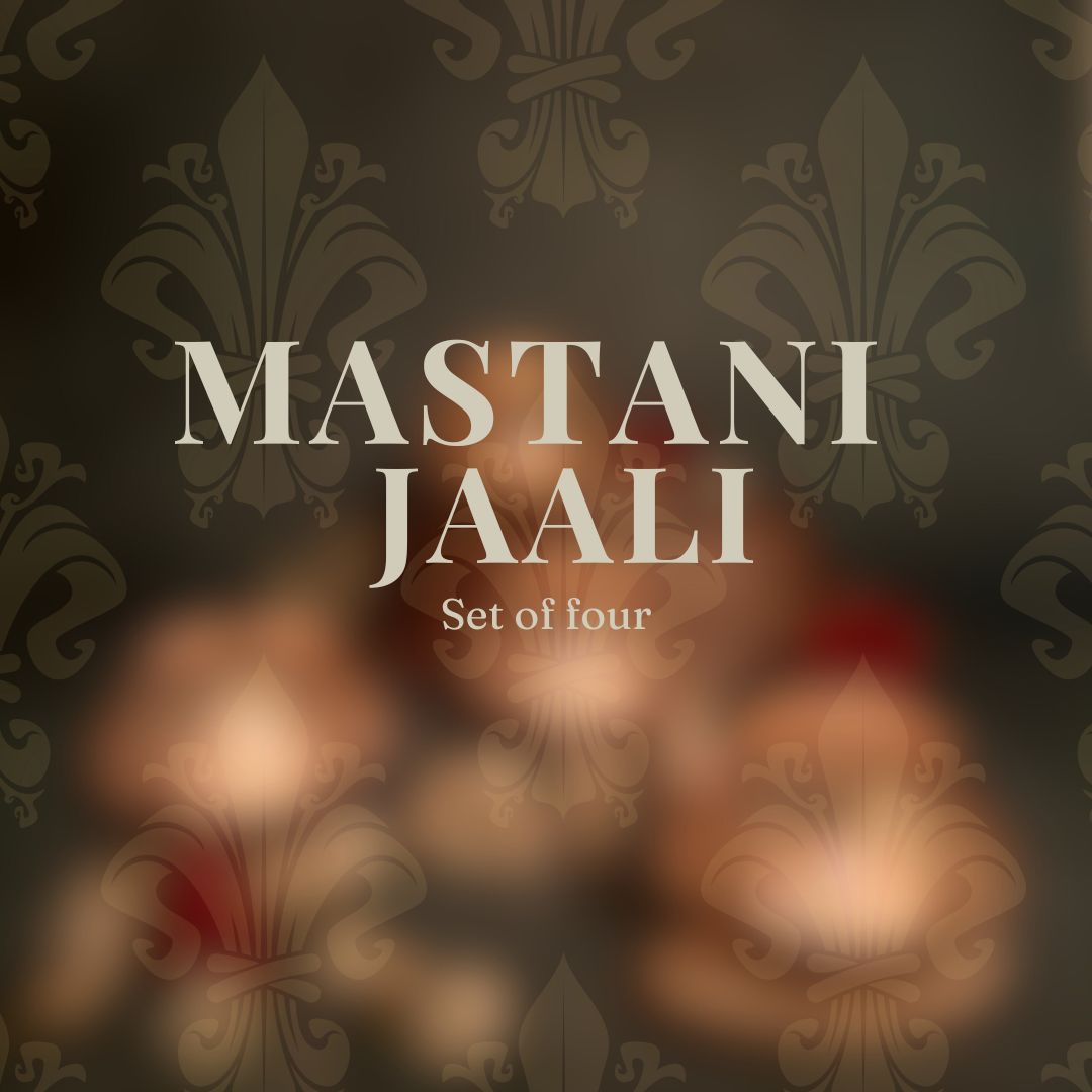 Mastani Jaali (Set of 4)